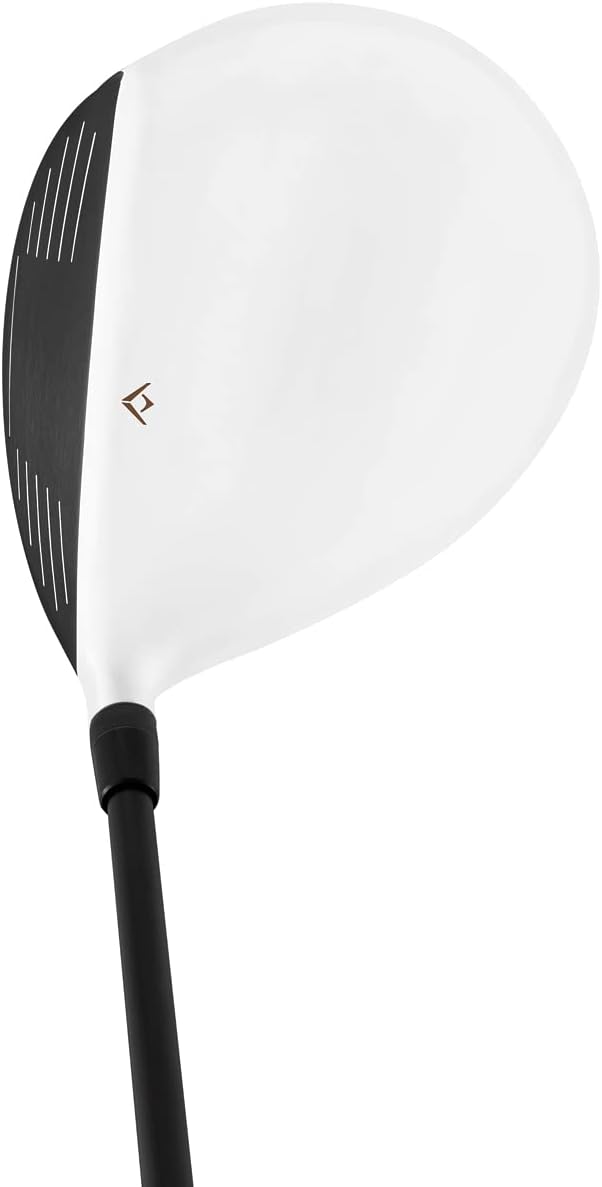 MAZEL Titanium Golf Drivers for Men,Right Handed,460CC (White Black, Graphite,10.5)