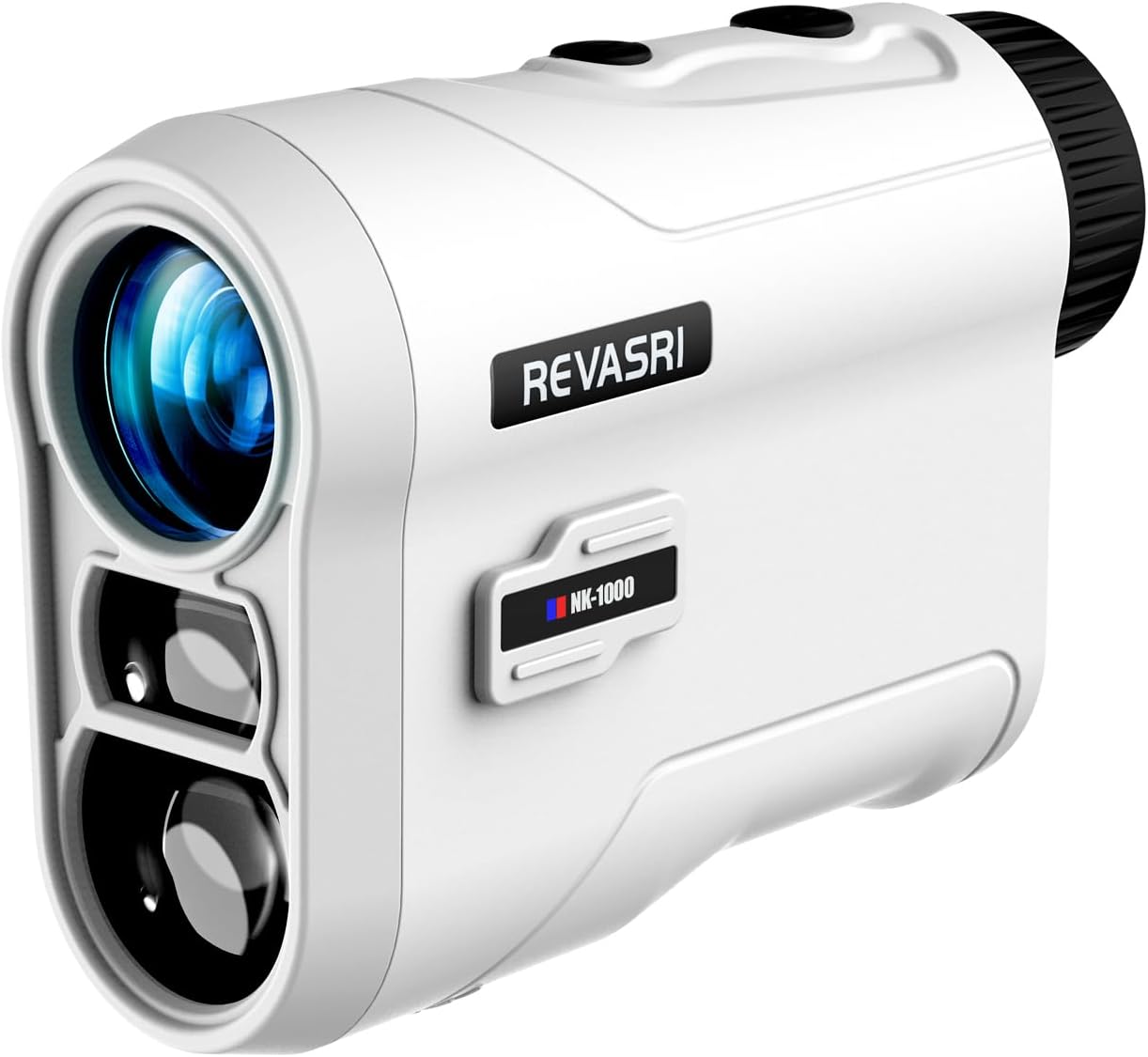 REVASRI Golf Rangefinder with Slope and Pin Lock Vibration, External Slope Switch for Golf Tournament Legal, Rangefinders with Rechargeable Battery 600/1000YDS Laser Range Finder