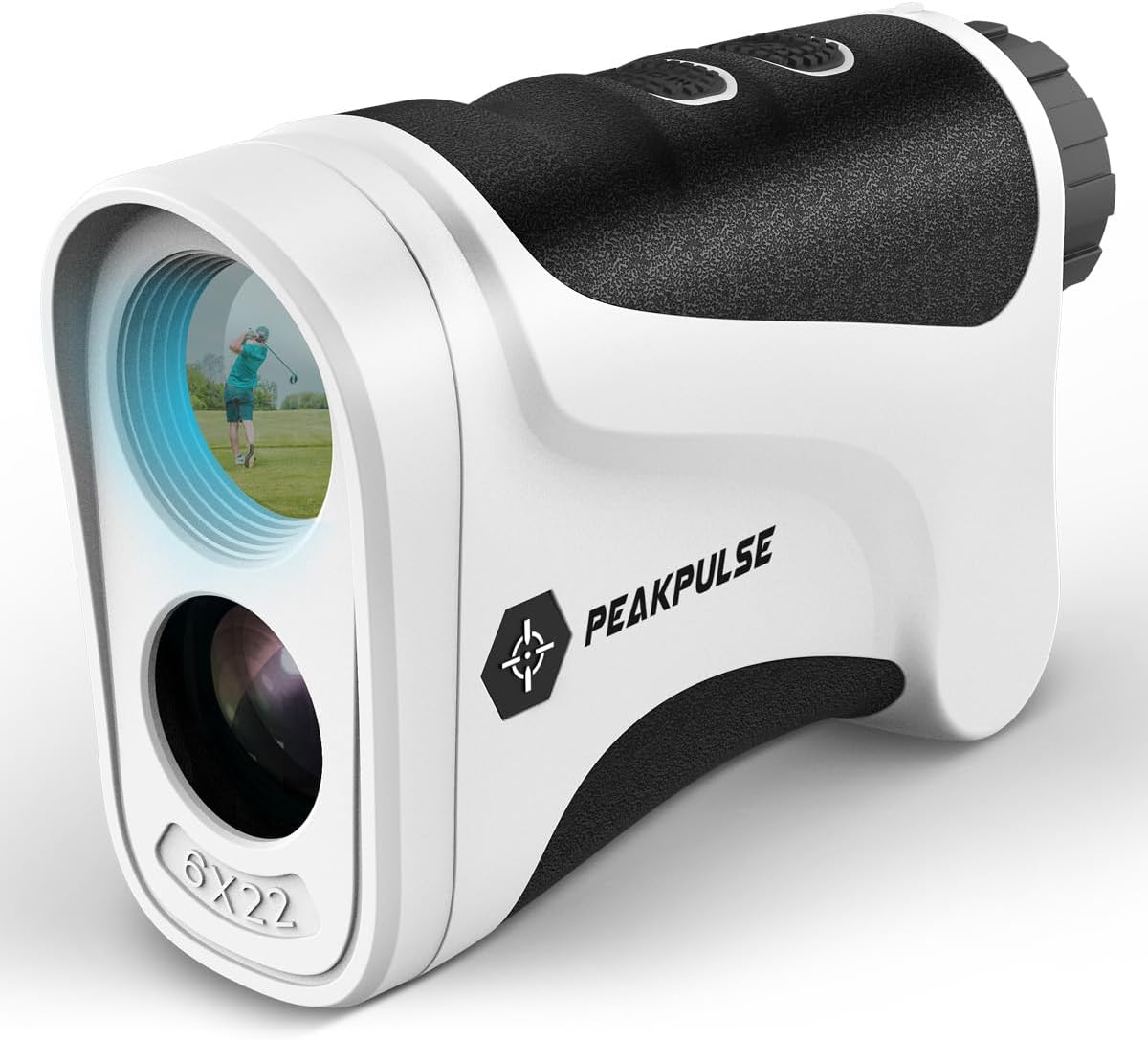 Golf Range Finder 650/1700 Yards RangeFinder Golfing High Clarity Display 6X Magnification 0.5 Yard Accuracy Flag Pin Seeker Easy to Use