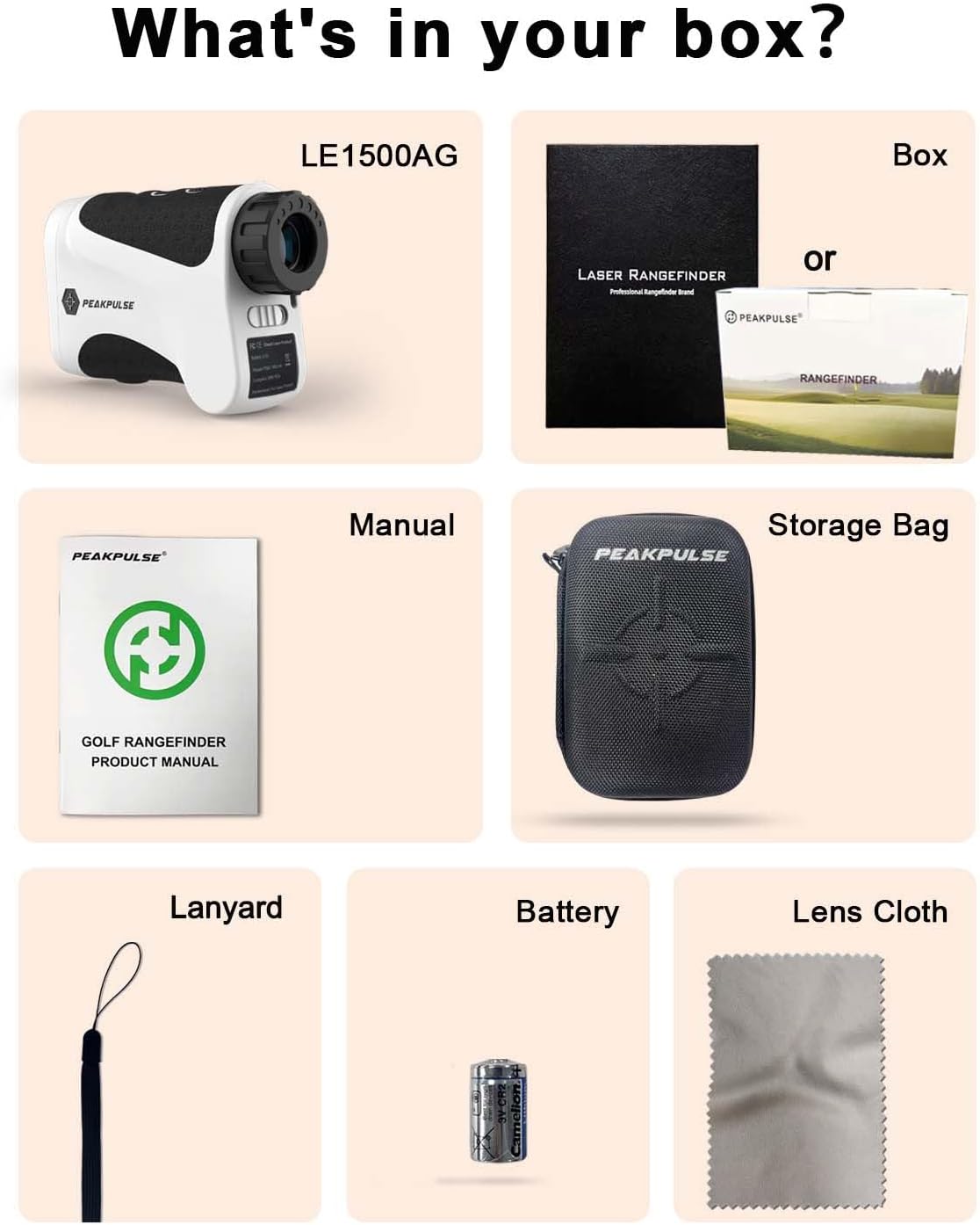 Golf Range Finder 650/1700 Yards RangeFinder Golfing High Clarity Display 6X Magnification 0.5 Yard Accuracy Flag Pin Seeker Easy to Use