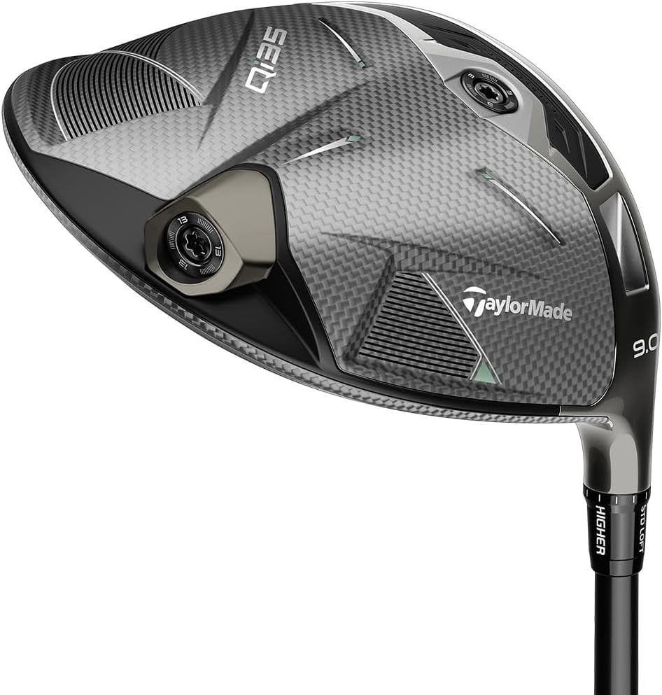 TaylorMade Qi35 Driver Golf Club, Optimized for Ideal Launch and Spin, Customizeable Weight Distribution for Distance and Forgiveness