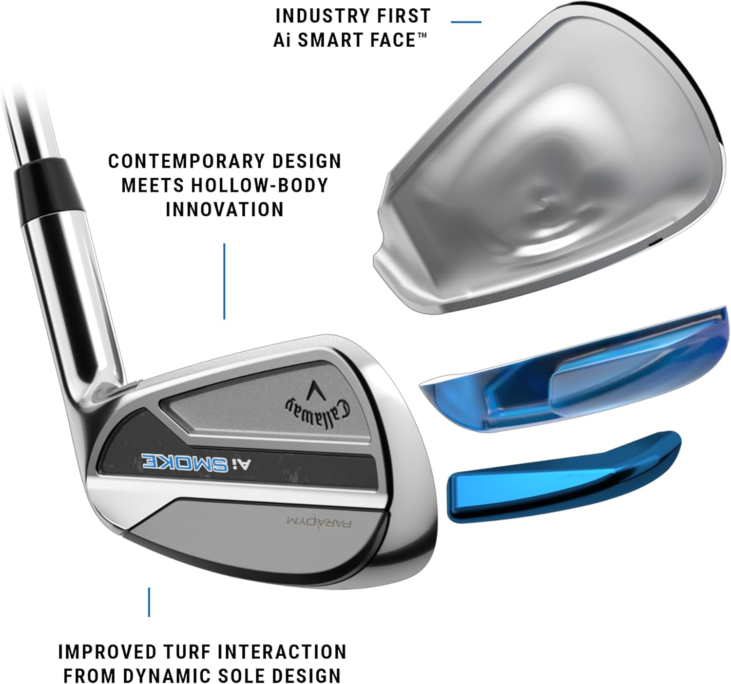 Callaway Golf Paradym AI Smoke Iron Set