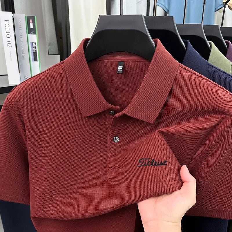 Titleist Men's Golf Polo Shirts Smart Casual Style