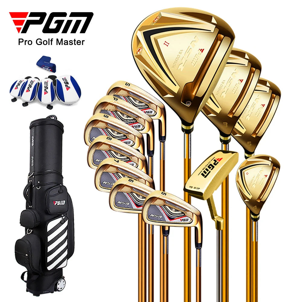 PGM NSR3 Men Carbon Shaft Golf Clubs R/S Iron Ultra-light Right Hand  Professional Practice Pole Angle Adjustable 12 pcs