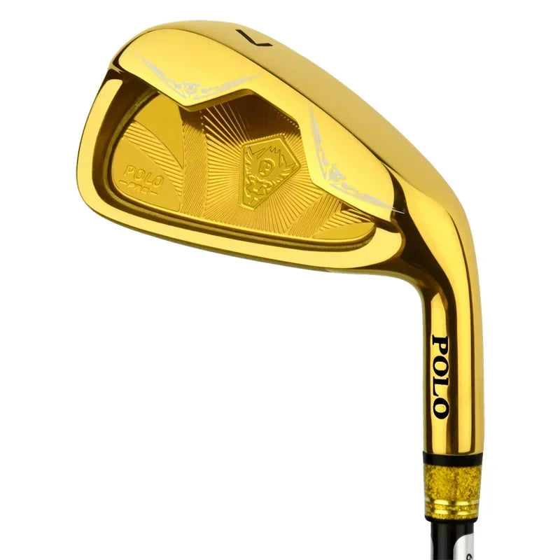 POLO 12 Pieces Clubs Men Golf Clubs Complete Full Sets with Standard Bags Titanium Alloy Rod Head