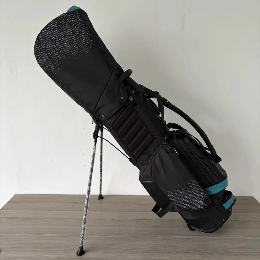Premium PU Leather Golf Stand Bag with Dual Strap & Multiple Pockets — 5 Colours