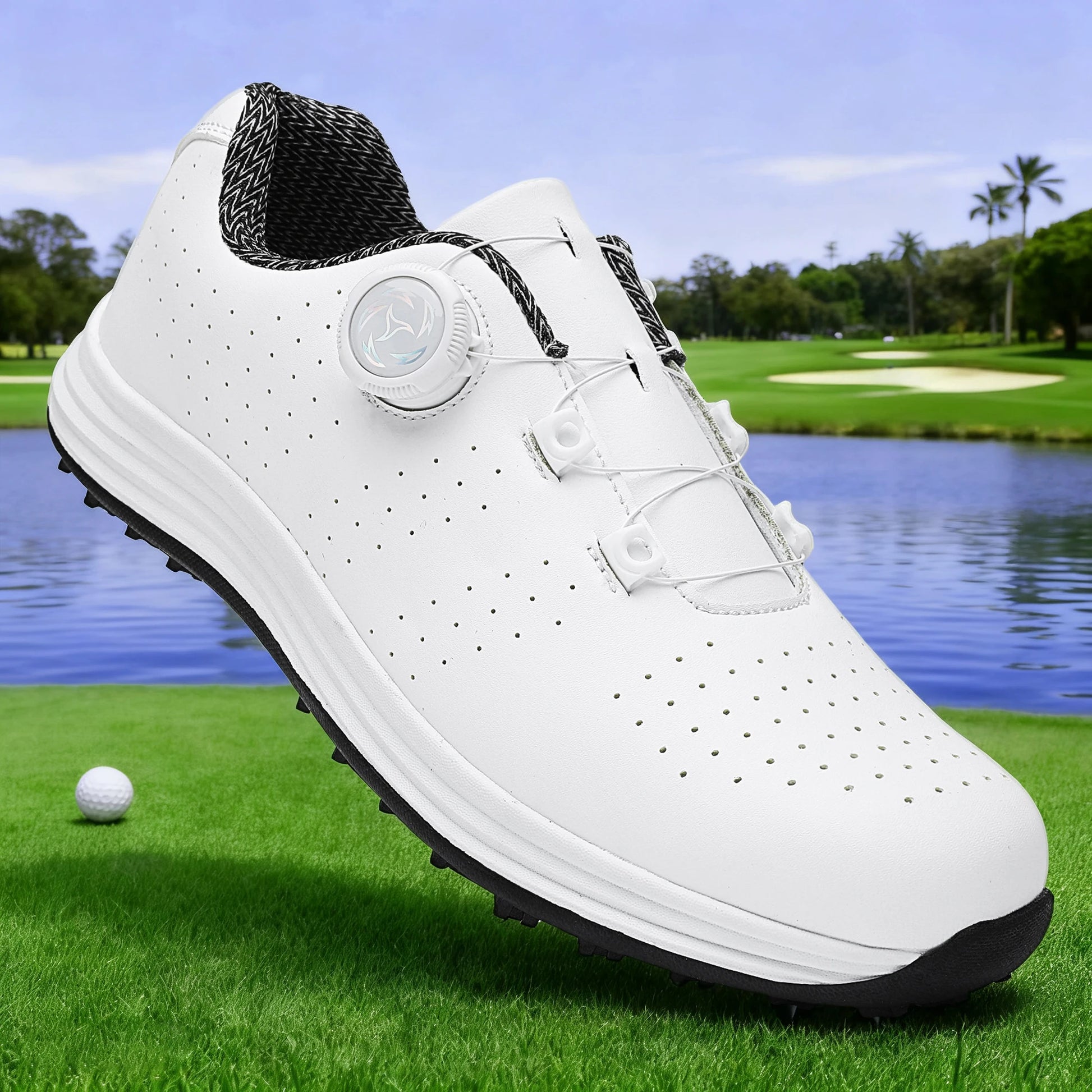 Golf Shoes Fashionable Simple Comfortable and Breathable Suitable for Outdoor Sports Casual Wear for Walking Hiking Traveling 10
