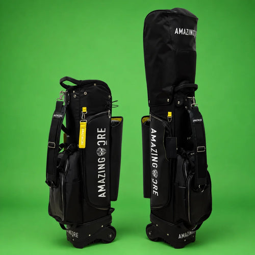 2026 Luxury Golf Travel Bag with Wheels Men Women Large Capacity Waterproof Club Bag with Cover Pockets