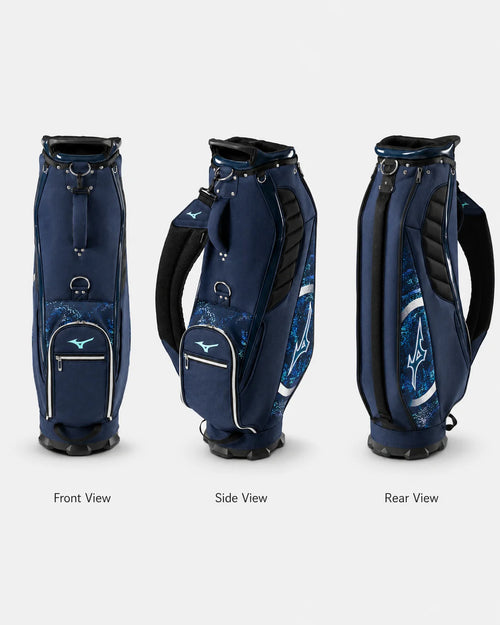 2026 New Mizuno Men's Golf Bag NX3 Series Lightweight Golf Cart Bag Professional Standard Clubs Carrier 5LGC250122 Navy Blue
