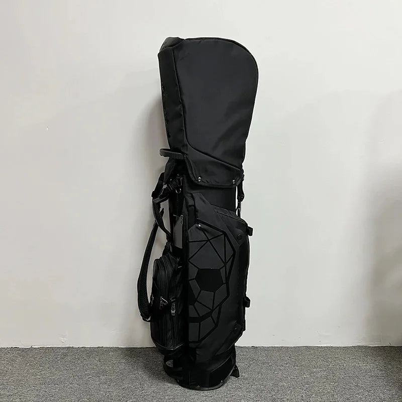 Premium PU Leather Golf Stand Bag with Dual Strap & Multiple Pockets — 5 Colours