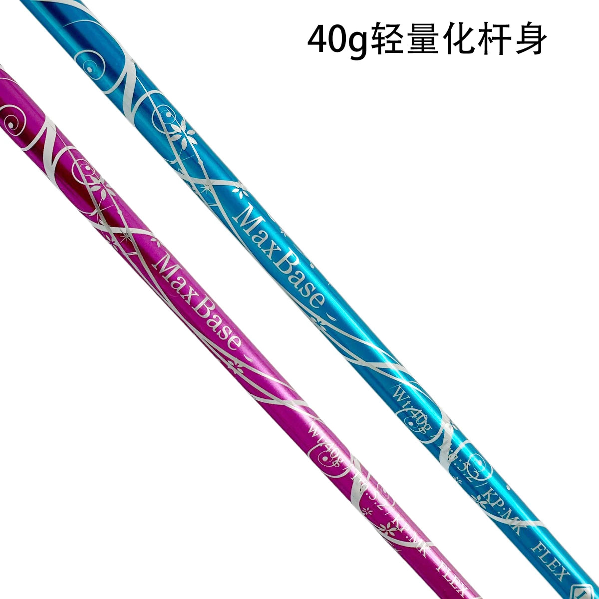 Max Base Women's Golf 5 Fairway Wood 19° L Flex 41.25" Pink Blue Easy to Hit Long Distance Club