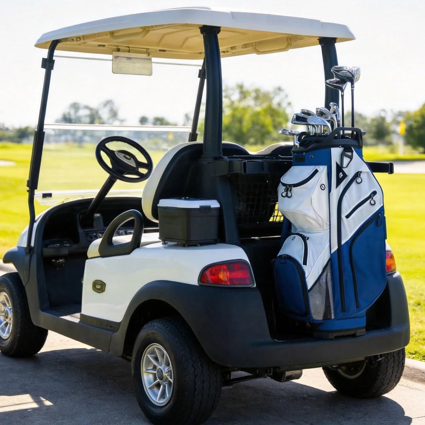 Ultra Lightweight Golf Cart Bag, 15-Way Top Divider Golf Club Bag, Nylon Material, Lightweight Only 2.6KG / 5.73 Lbs