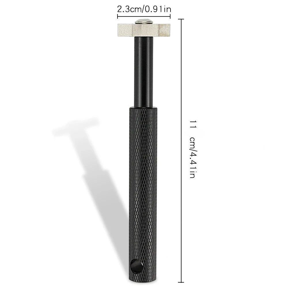Golf Sharpener, Grooving Sharpening Tool for Golf Clubs, Golf Club Sharpening Head, Strong Wedge, Alloy Wedge Sharpening cut