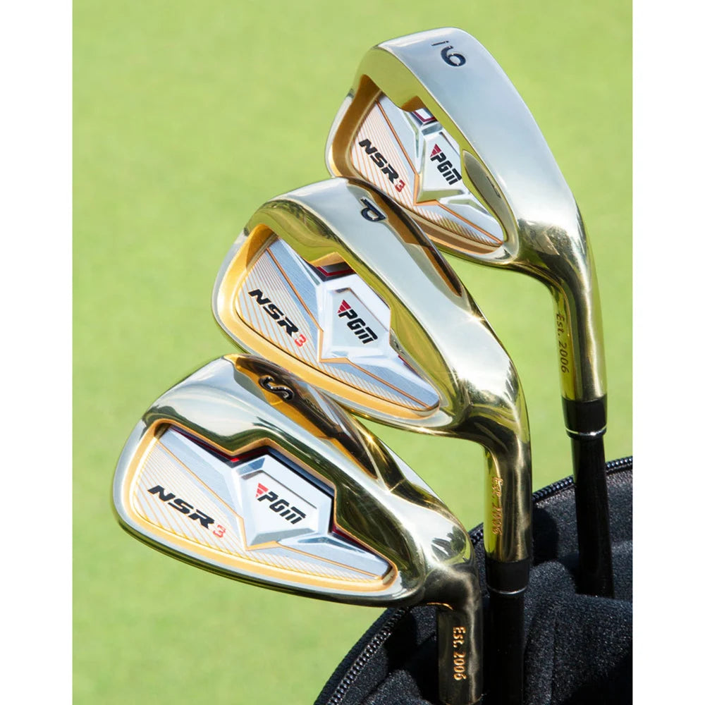 PGM NSR3 Men Carbon Shaft Golf Clubs R/S Iron Ultra-light Right Hand  Professional Practice Pole Angle Adjustable 12 pcs