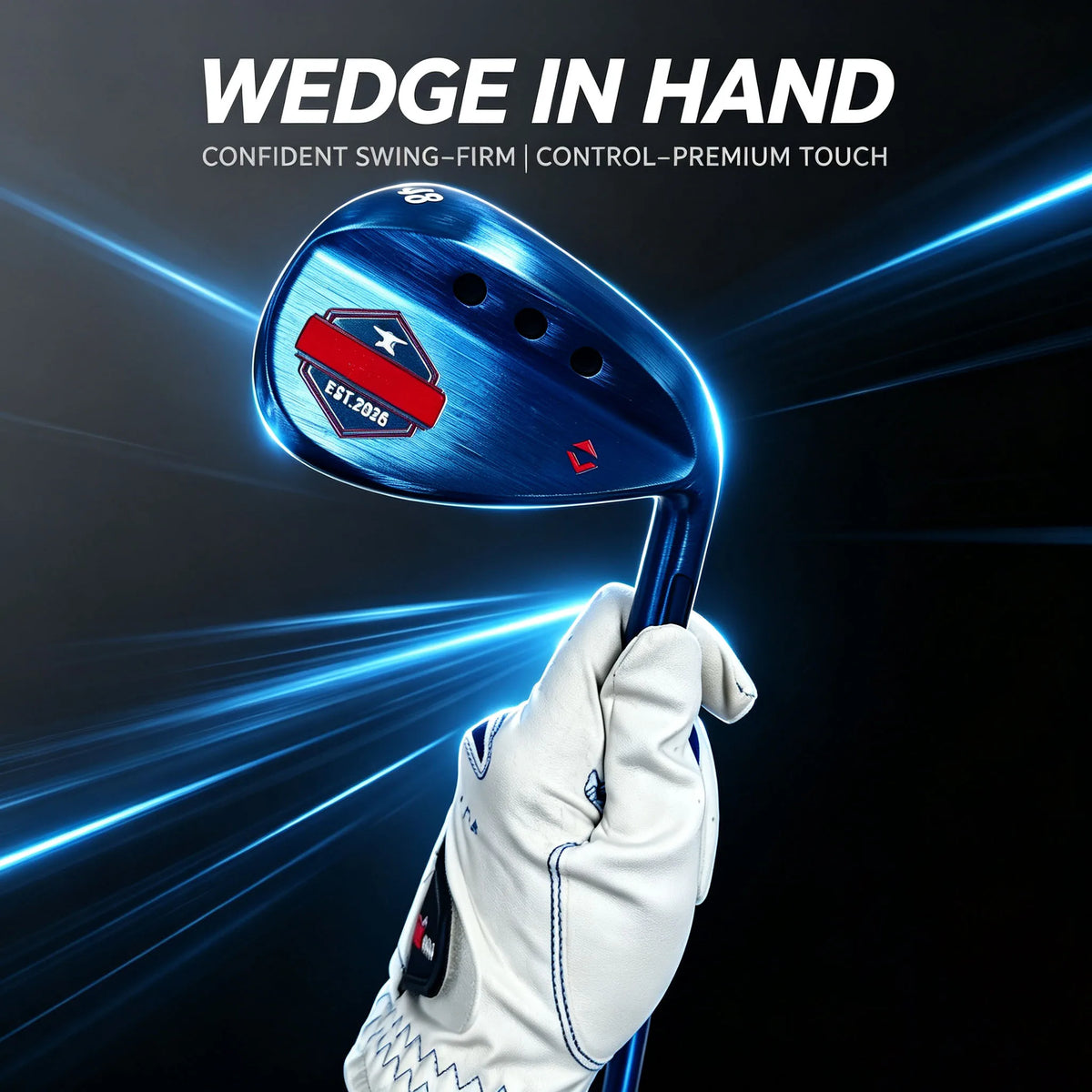Blue Golf Wedges