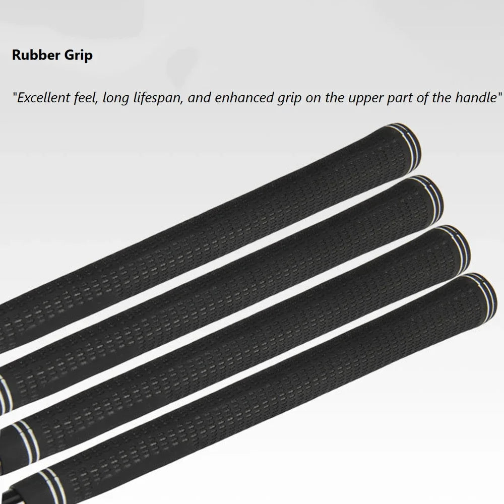 Golf Putter 7 Iron - 37" Carbon Shaft Golf Clubs for Men Women Sand Wedge Cue Driver Pitching Wedge Chipper Putters Golf Irons