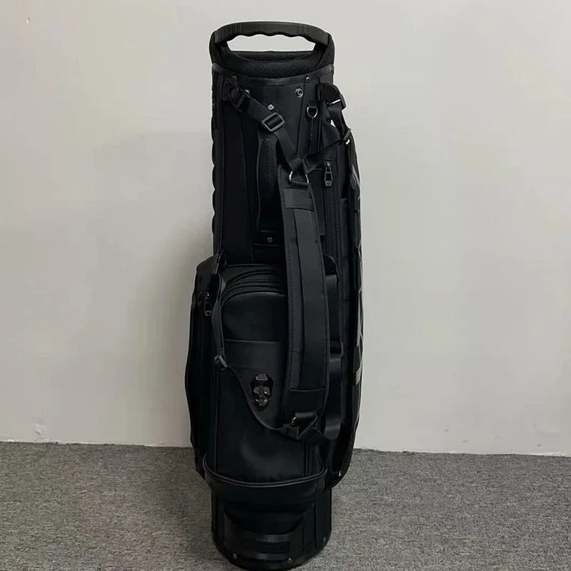 Premium PU Leather Golf Stand Bag with Dual Strap & Multiple Pockets — 5 Colours