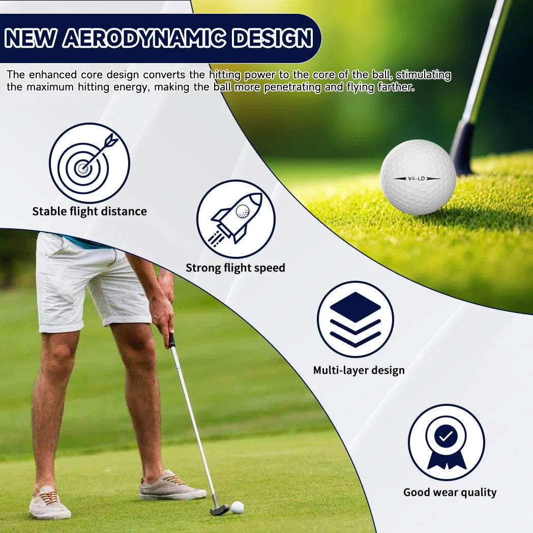 Caiton Golf Balls V4-LD