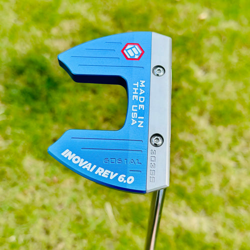 BETTINARDI golf putter INOVAI REV6.0 blue putter CNC Soft Iron Forged Golf culbs 33/34 34 Inch Steel Shaft with head cover