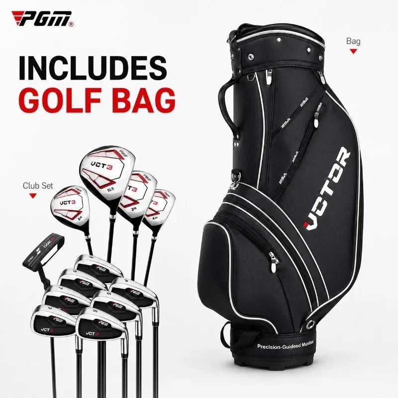 PGM Golf Clubs Complete Sets Men Beginners 4/9/12 Club and Bag