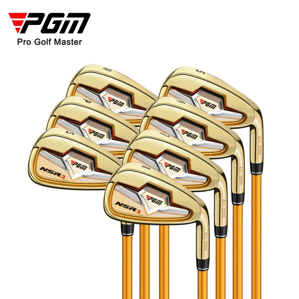 PGM NSR3 Men Carbon Shaft Golf Clubs R/S Iron Ultra-light Right Hand  Professional Practice Pole Angle Adjustable 12 pcs