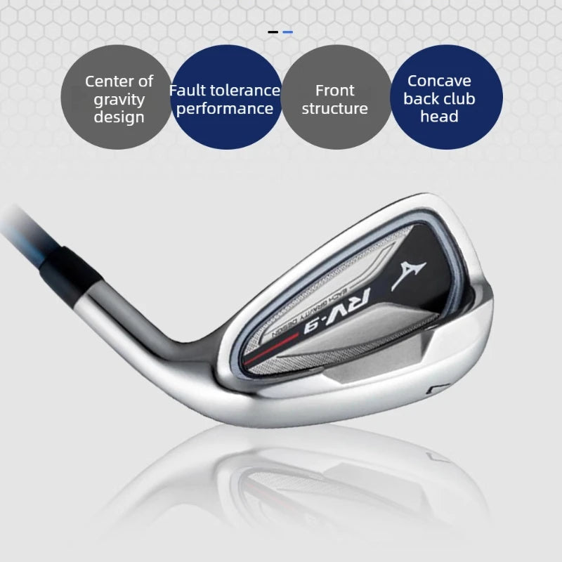 Mizuno RV-9 Mens Complete Golf Club Set Beginner Intermediate High Forgiveness Long Distance Full Clubs Kit With Golf Stand Bag