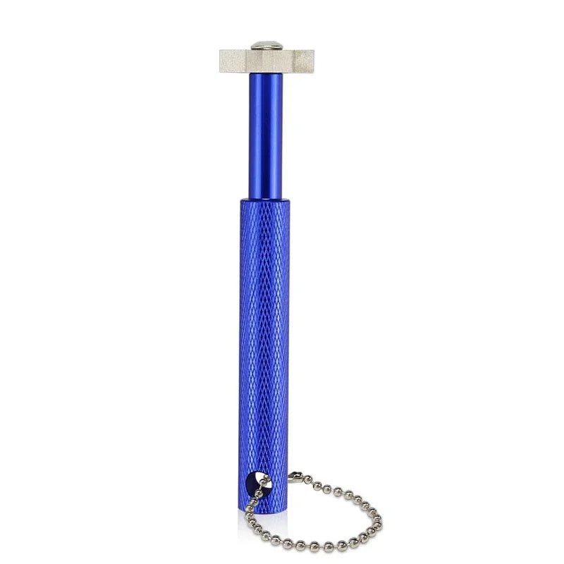 Golf Sharpener, Grooving Sharpening Tool for Golf Clubs, Golf Club Sharpening Head, Strong Wedge, Alloy Wedge Sharpening cut