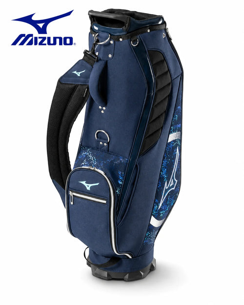 2026 New Mizuno Men's Golf Bag NX3 Series Lightweight Golf Cart Bag Professional Standard Clubs Carrier 5LGC250122 Navy Blue