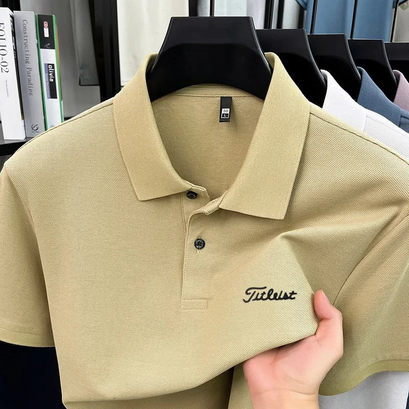 Titleist Men's Golf Polo Shirts Smart Casual Style