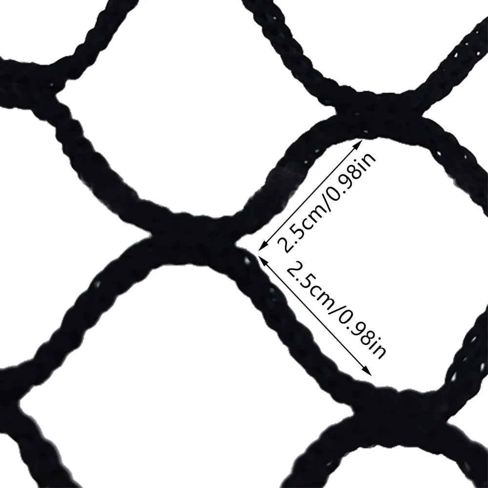 3x3m Golf Sports Practice Barrier Net, Golf Ball High Impact Net, Golf Training Aid for Indoor Outdoor Sports, 10 X 10 Ft