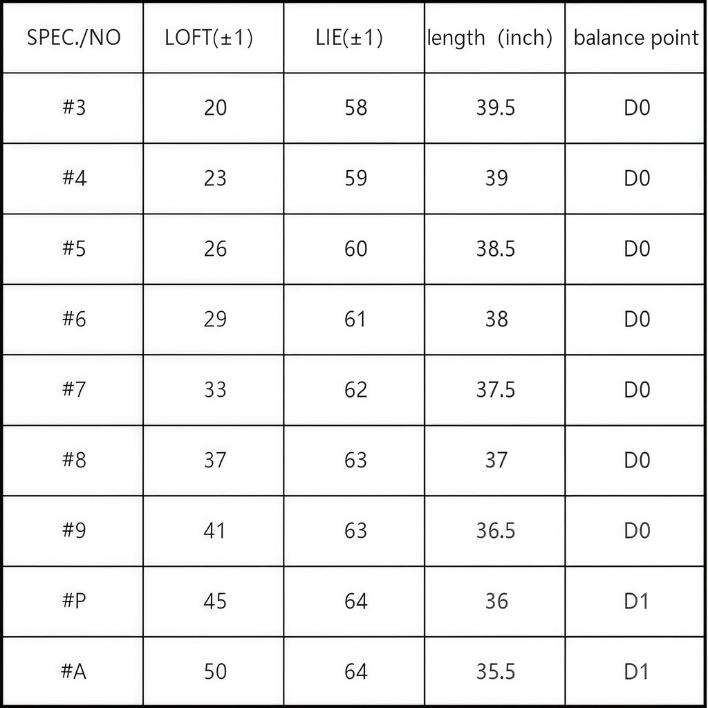 Lashonda LA-07 Golf Hybrid Clubs